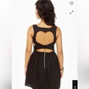 Elegant Black Cutout Dress